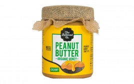 The Butternut Co. Organic Honey Peanut Butter, Creamy  Glass Jar  200 grams